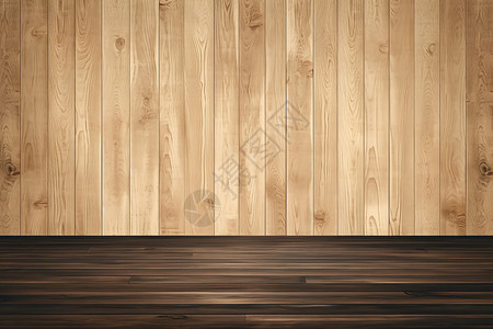 原木色的木板高清图片