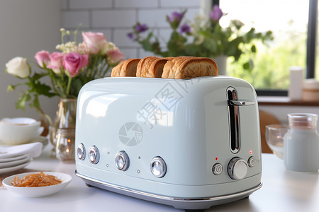 现代烤面包机图片