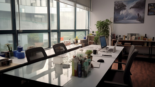 企业公司的会议室图片