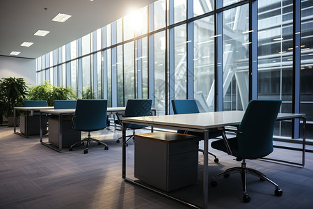公司工作环境现代化办公室背景