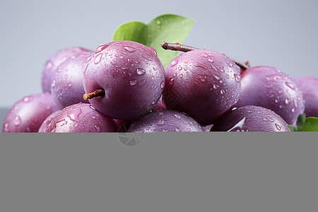 紫色的水果图片