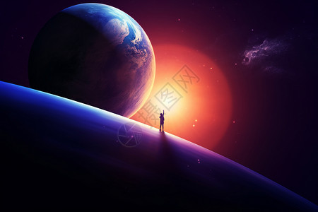 梦幻的星球创意景观图片