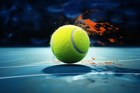 健身娱乐网球运动设计图片
