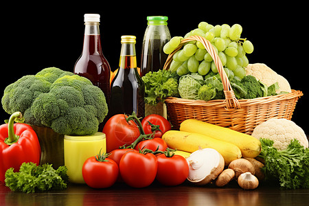 健康的美味蔬果图片