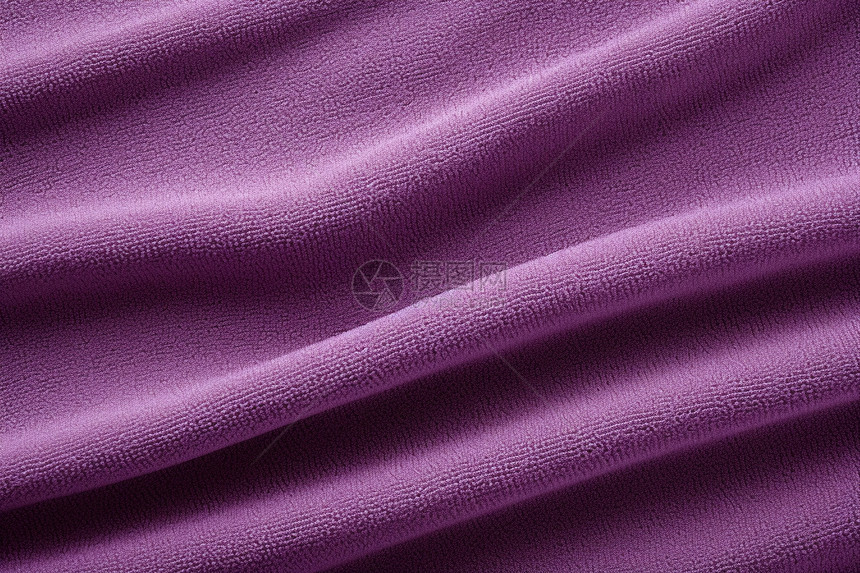 柔软的紫色织物图片