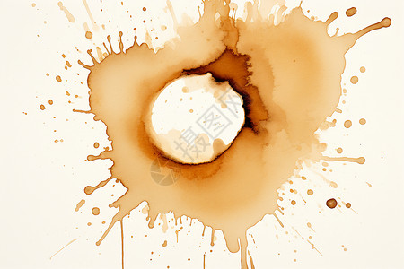 咖啡溅纹混乱圆圈纹高清图片