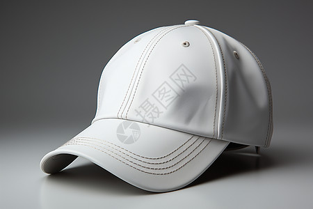 白色棒球帽背景图片
