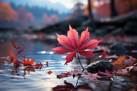 自然之美的秋季景观背景图片