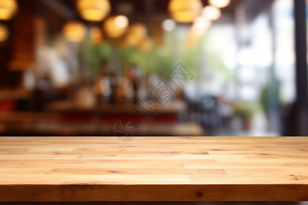 木头的木制木桌高清图片