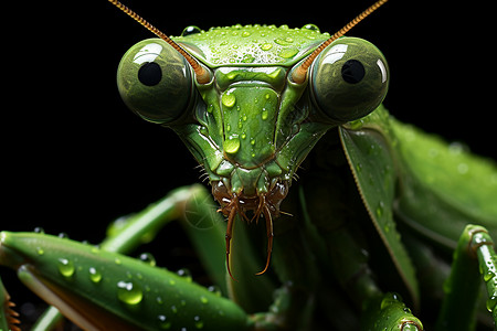 螳螂的微观艺术图片