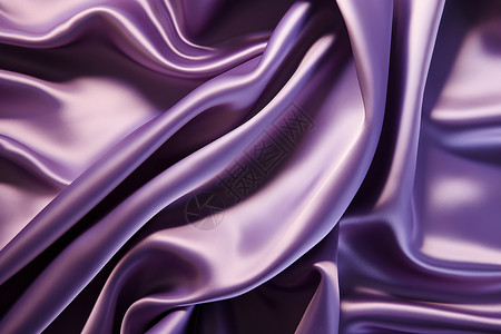 紫色丝绸图片