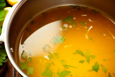 一碗浓汤食物图片
