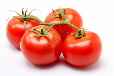 成熟新鲜的番茄高清图片