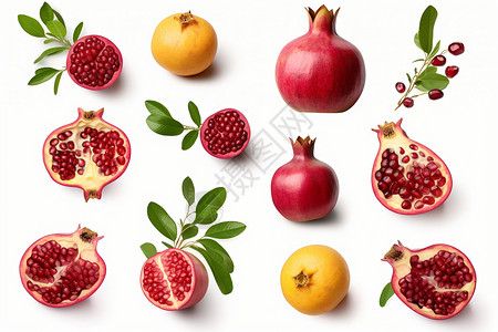 多种水果的宣传册图片