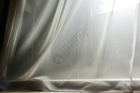 透明的窗帘遮光的透明窗帘背景