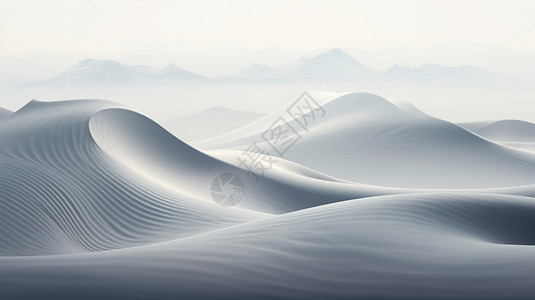 库姆塔格沙漠沙漠简约背景设计图片