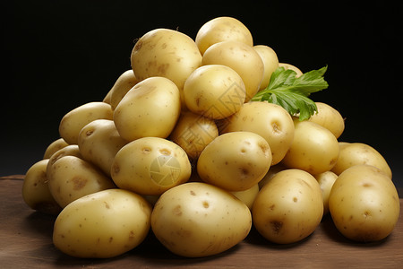 健康的食物土豆图片