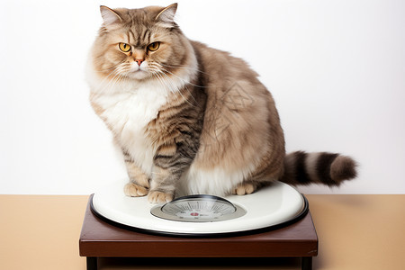 称体重的猫咪图片