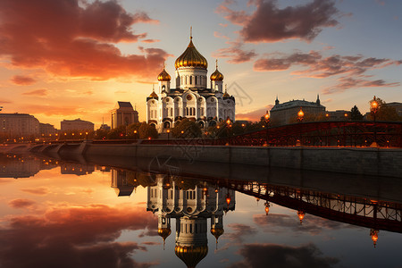 莫斯科圣巴赞德大教堂高清图片