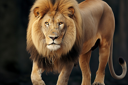 威风的狮子危险雌狮高清图片