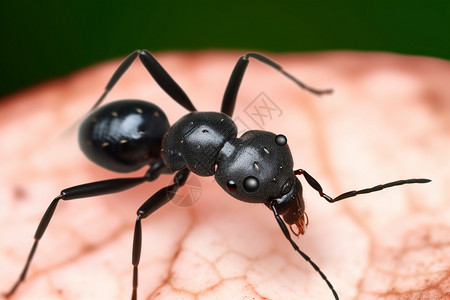 黑色的蚂蚁图片