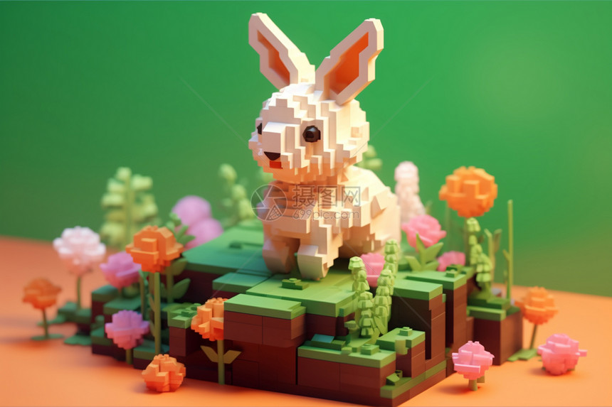 绿野仙兔玩具图片
