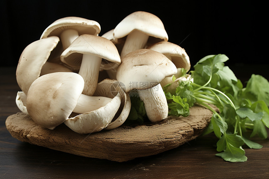 健康饮食的蘑菇图片