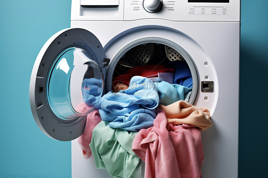 现代化电器洗衣机图片