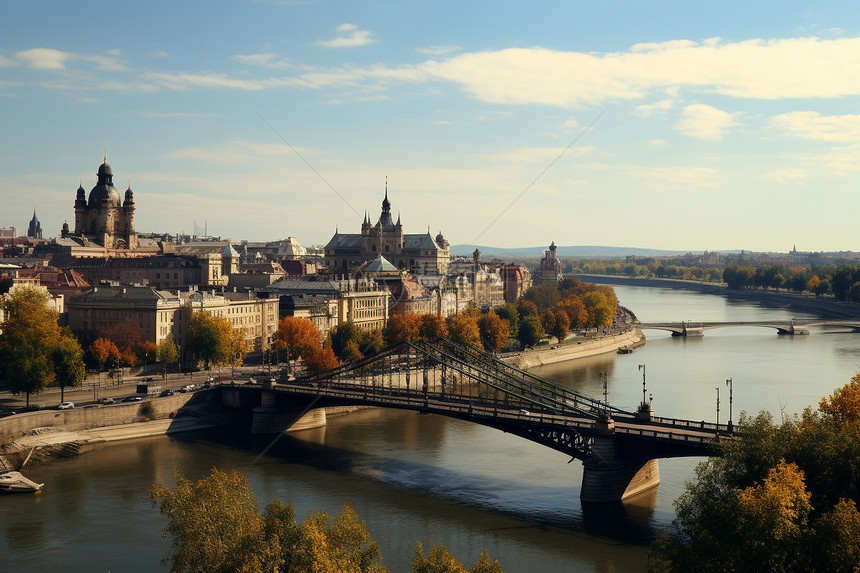 秋天的多瑙河图片