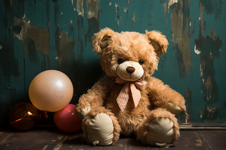 儿童玩具的玩偶熊背景图片