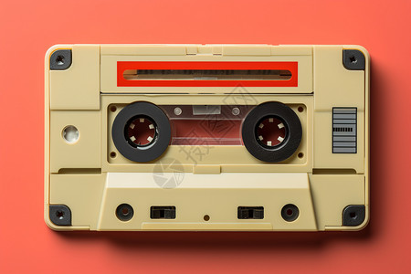 录音机磁带80年代胶带播放器背景