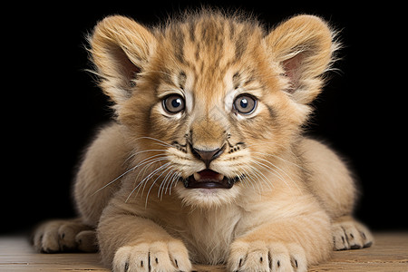 狮子宝宝图片