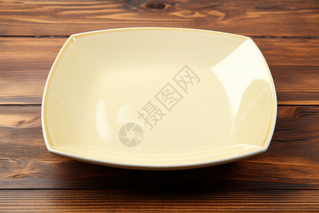 空白的盘子空白餐桌高清图片