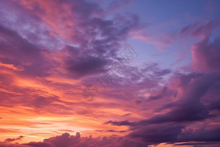 粒子云悠然夏日的天空背景