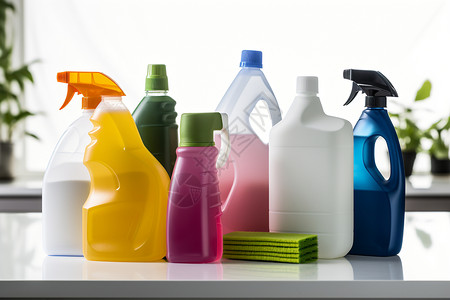 塑料瓶子下载家务清洁剂瓶子背景