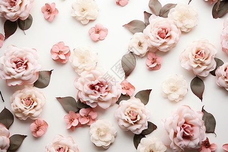 粉红的花朵壁纸背景图片