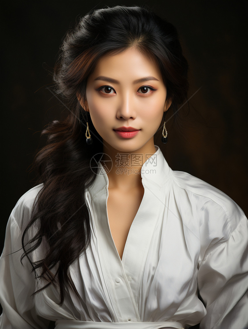 美丽的亚洲女性图片