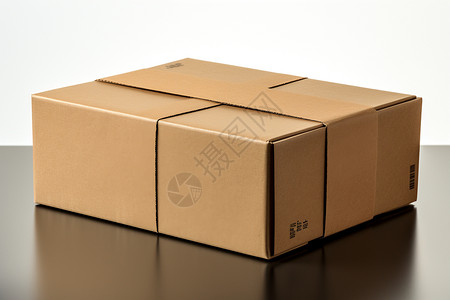 硬纸板材质的盒子背景图片