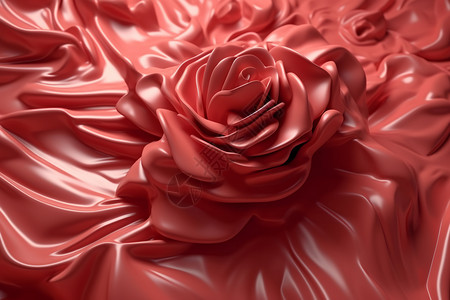 抽象的红色玫瑰花图片