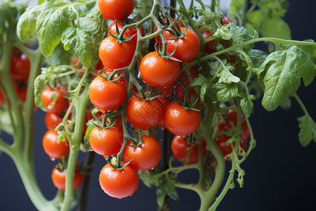 成熟的小番茄图片