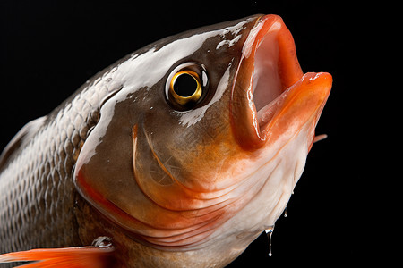 鲜活之美食物淡水鱼图片素材