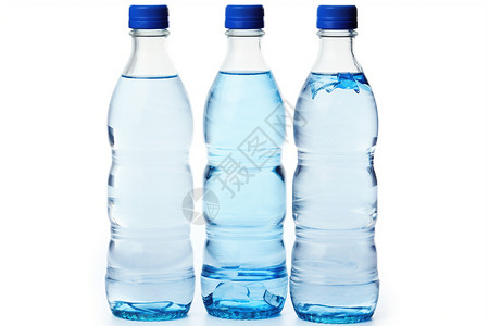 清澈纯净的饮用水背景图片