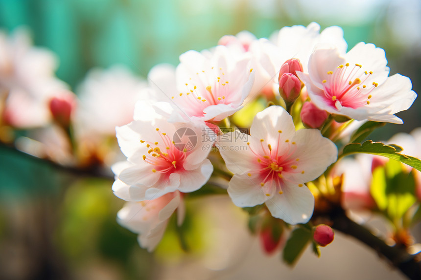 春光下的樱花图片