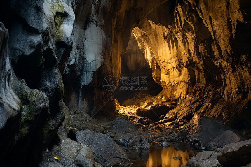 地下洞穴图片