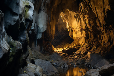地下洞穴图片