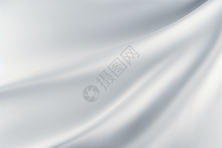 丝绸褶皱白布背景背景