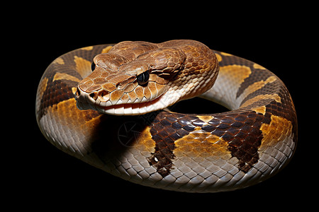 大自然的蛇背景图片