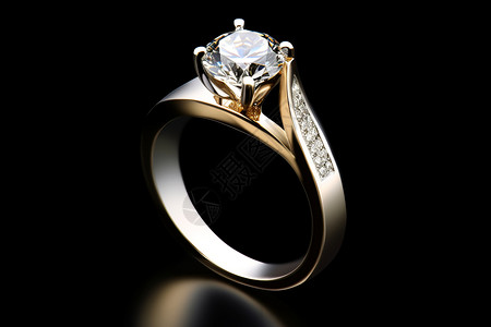 钻石誓约的戒指背景图片