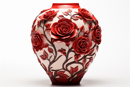 瓷花瓶精致的花瓶背景