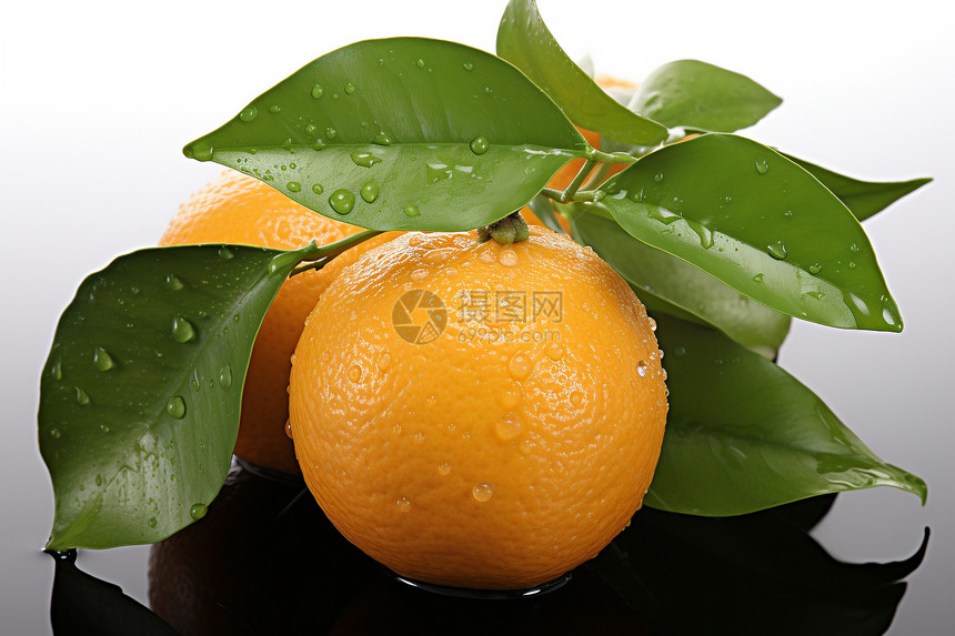 柑橘动感的形象图片
